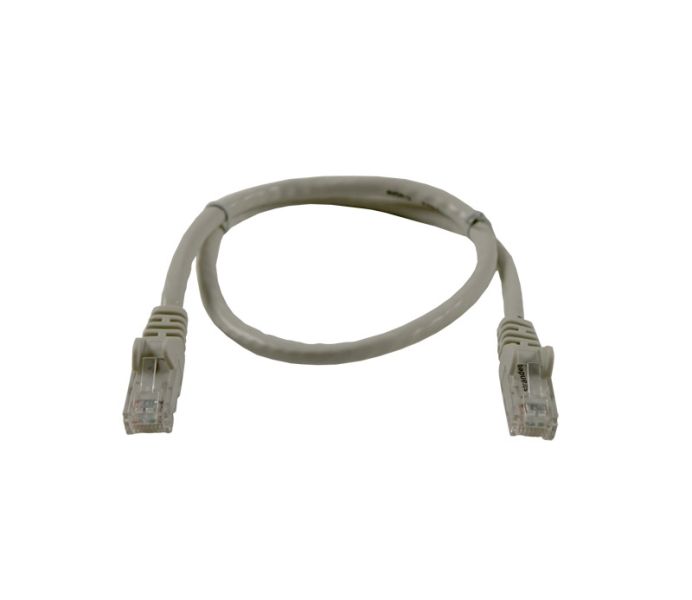 Patchkabel RJ45 UTP(U/UTP).10m grau, CAT6, PVC, Synergy 21,