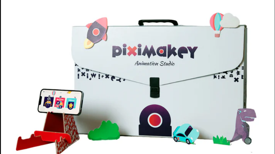 Piximakey Animation Studio Stop Motion Cardboard Version - Bundle