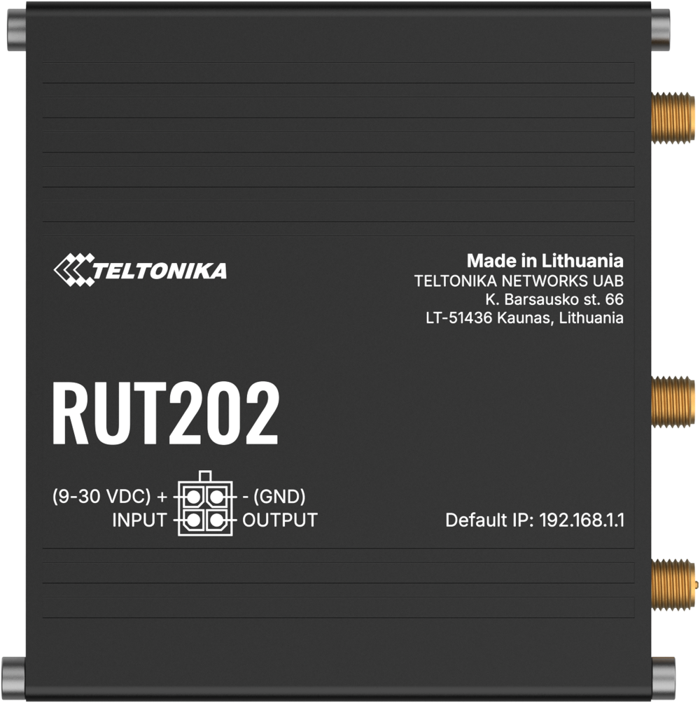 Teltonika RUT20 Industrial Cellular Router