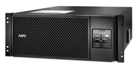 APC Smart-UPS On-Line SRT6KRMXLI - 6kW/VA, 6x C13 + 4x C19 + hardwire 1 phase output, rack mountable, Embedded NMC
