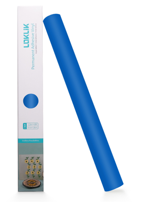 LOKLiK Permanent Adhesive Vinyl Matte - Blue LOKLiK Permanent Adhesive Vinyl Matte - Blue