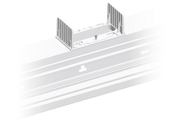 TEM Serie  Modul Brüstungskanal T-BEND MA130x65 PW