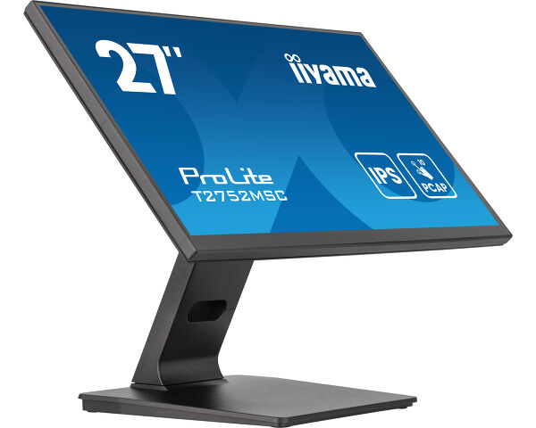 iiyama ProLite T2752MSC-B1AG computer monitor 68.6 cm (27") 1920 x 1080 pixels Full HD LED Touchscreen Black