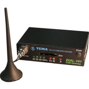 TEMA GSM-Gateway 1x FXS Or FXO DIAL-101A MetallgehäUse / Antenna Abnehmbar FME