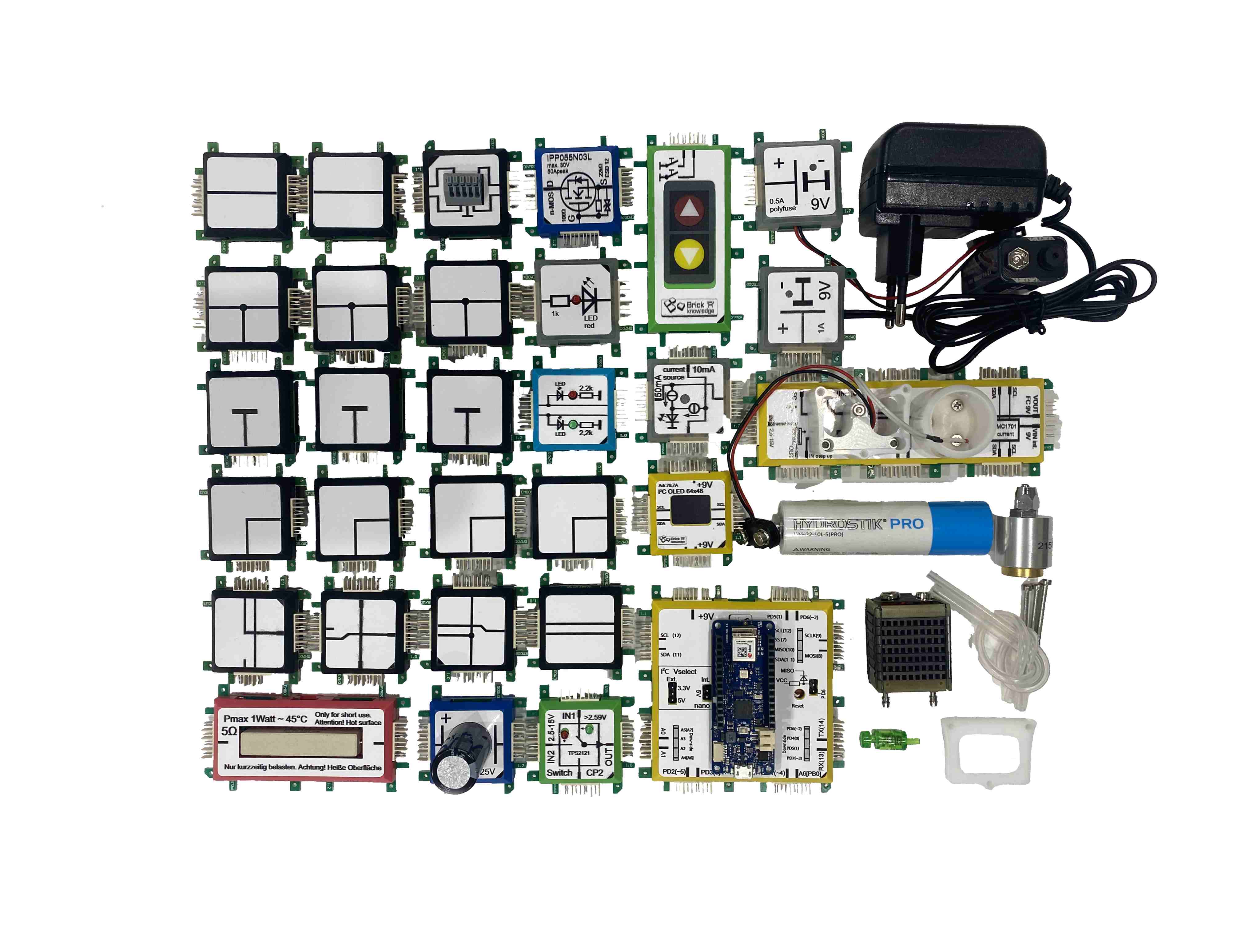 ALLNET Brick’R’knowledge "Fuel Cell Set" - Wasserstoff-Brennstoffzelle (Deutsch / German)