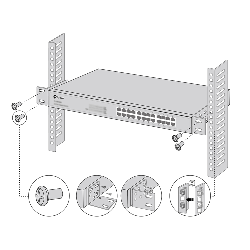 TP-Link - RackMount Kit-13
