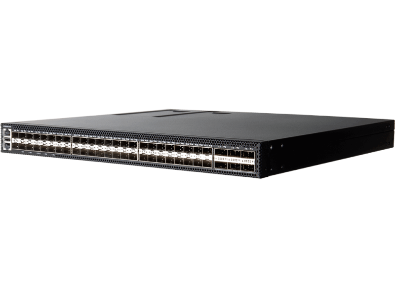 EdgeCore Networks L2 Aggregation Switch • 48 X 10G SFP • 6 X 100G QSFP28 • ECS5550-54X