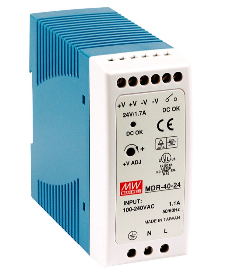 MEANWELL Netzteil - 24V  40W  Hutschiene