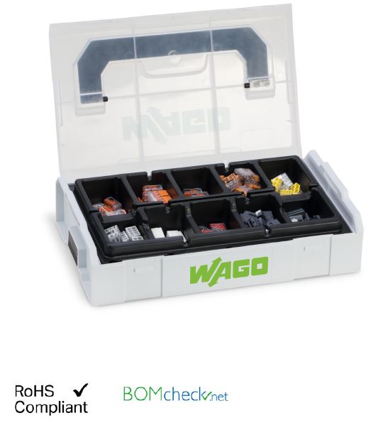 Wago Verbindungsklemmen Set L-BOXX® Mini Serien 221. 2273. 773. 224. 243
