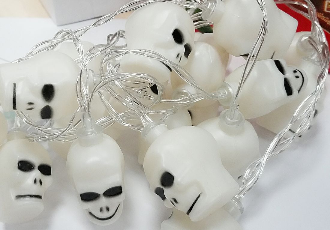 Synergy 21 LED Halloween Lichterkette 2m Skull Synergy 21 LED Halloween Lichterkette 2m Skull