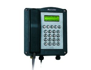 FHF Wetterfestes Telefon ResistTel Black