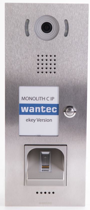 Wantec TFE MONOLITH C 300 IP Vision 1 Taste Camera Ekey