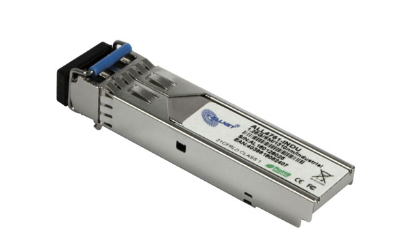 ALLNET Switch Modul ALL4751-INDU SFP(Mini-GBIC), 1000Mbit, LX/LC, 10Km, Industrial, -40/+85 Grad,