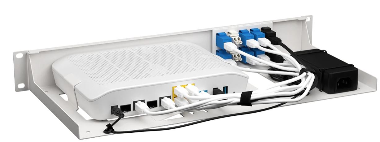 Rackmount.IT, Rack Mount Kit for Cambium NSE-3000, UTP(ungeschirmte) Kupplung/Patchkabel, 1,3HE/19",