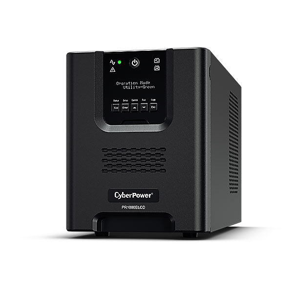 CyberPower USV, PR Tower-Serie, 1000VA/900W, Line-Interactive, reiner Sinus, LCD, USB/RS232, CyberPower USV, PR Tower-Serie, 1000VA/900W, Line-Interactive, reiner Sinus, LCD, USB/RS232,