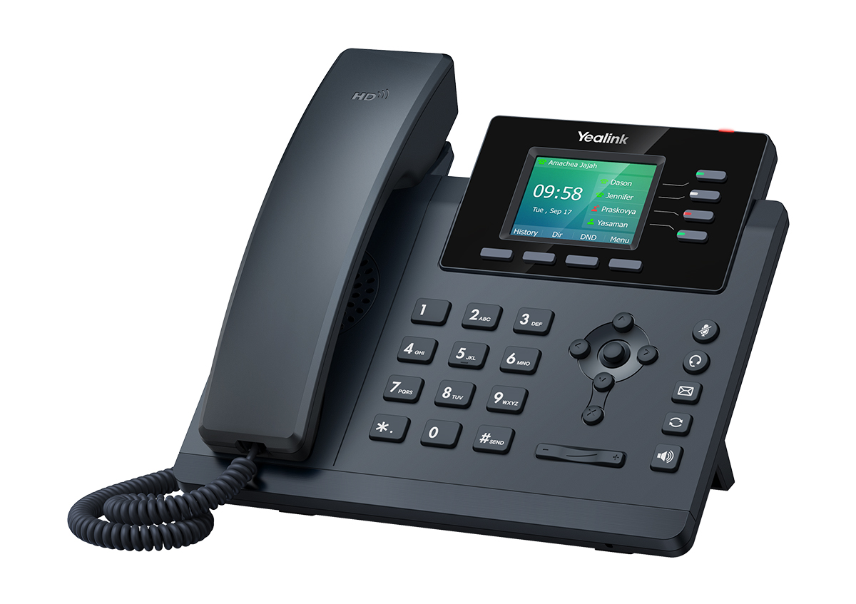 Yealink SIP-T34W IP phone Black 4 lines LED Wi-Fi