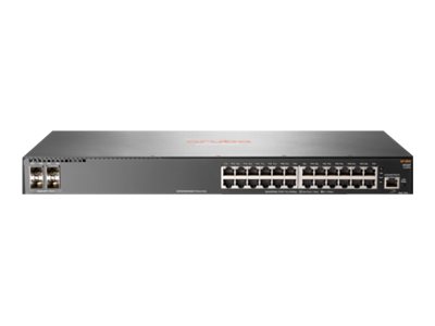 HPE Aruba Networking Aruba 2930F 24G 4SFP Managed L3 Gigabit Ethernet (10/100/1000) 1U Grey