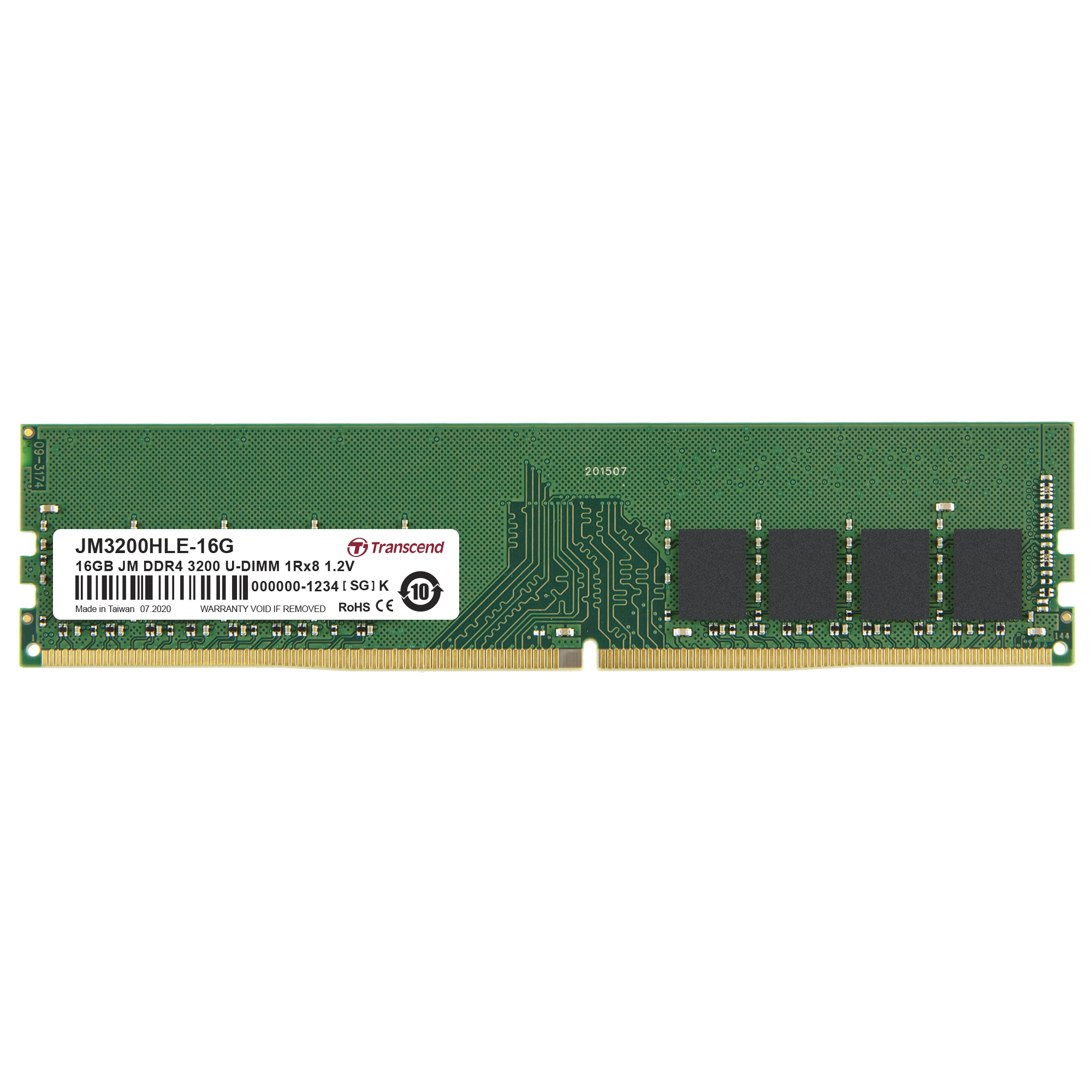 MEM DDR4-RAM 3200 16GB Transcend JetRam