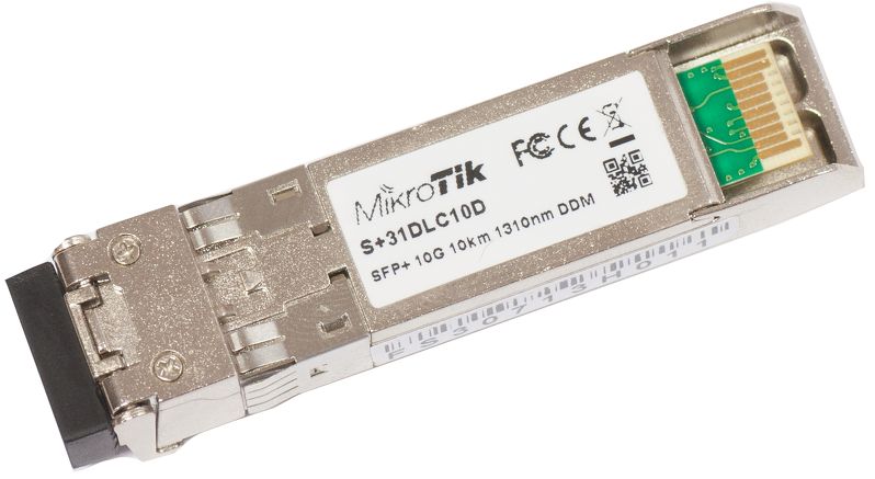 Mikrotik XS+31LC10D network transceiver module Fiber optic 25000 Mbit/s SFP28 1310 nm