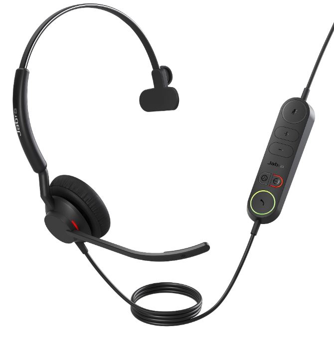 Jabra Engage 40 Inline Link Mono USB C/A UC