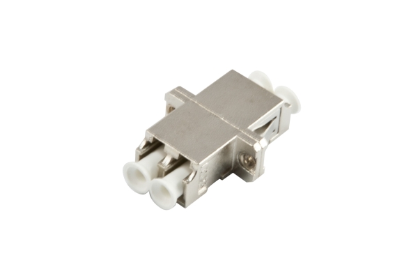 LWL-Kupplung,LC-Buchse/LC-Buchse, 50/125u Multimode, duplex, Metall mit Flansch, Synergy 21 LWL-Kupplung,LC-Buchse/LC-Buchse, 50/125u Multimode, duplex, Metall mit Flansch, Synergy 21