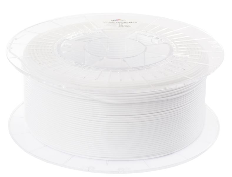 Spectrum Filaments Spectrum PET-G Premium Polyethylene Terephthalate Glycol (PETG) White 2 kg