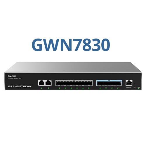 Grandstream Networks GWN7830 network switch Managed L3 Gigabit Ethernet (10/100/1000) Grey