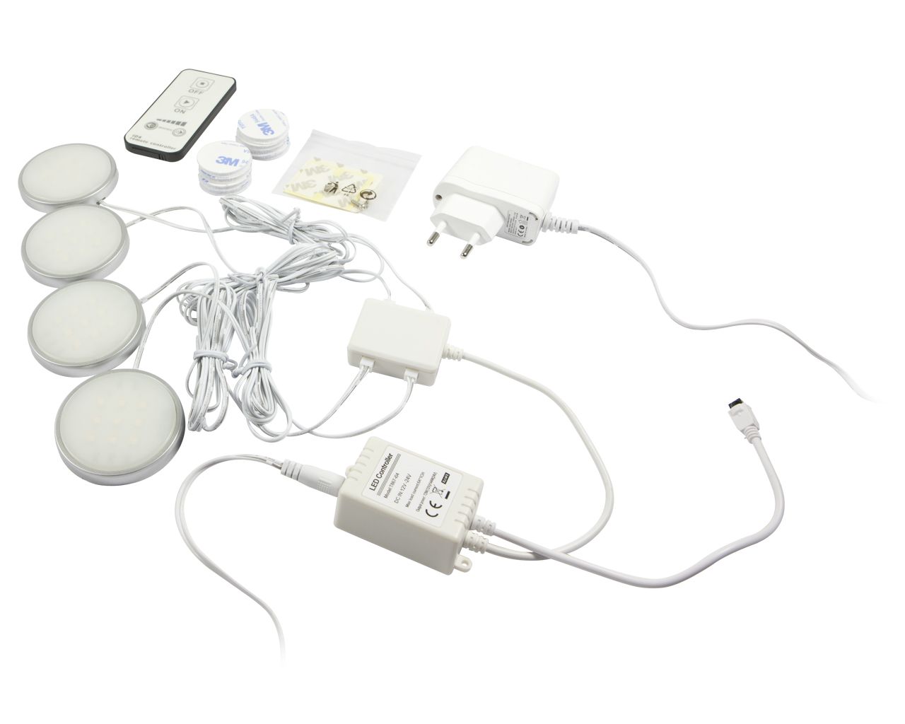 Synergy 21 LED Shelf Beleuchtungs KOMPLETT Set Warmweiß