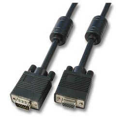 Kabel Video VGA, DSUB15, St/Bu, 20m, Schwarz, Kabel Video VGA, DSUB15, St/Bu, 20m, Schwarz,