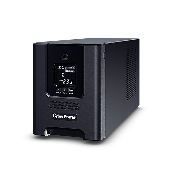CyberPower USV, PR Tower-Serie, 2200VA/1980W, Line-Interactive, reiner Sinus, LCD, USB/RS232, ext.Runtime,