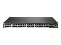 HPE Aruba Networking CX 6300M 48-port Smart Rate 1/2.5/5GbE Class 6 PoE and 4-port SFP56 Switch