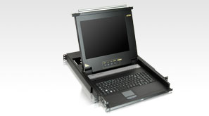 Aten TFT-Schublade,19" 1HE,incl.TFT 17",Black, Deutsch, (USB/VGA) Aten TFT-Schublade,19" 1HE,incl.TFT 17",Black, Deutsch, (USB/VGA)