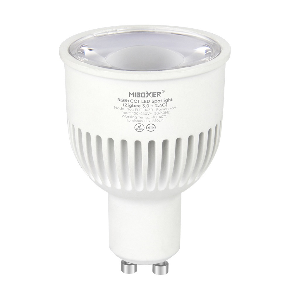 Synergy 21 LED Retrofit GU10  6W RGB-WW (RGB-CCT) Spot  *Milight/Miboxer*