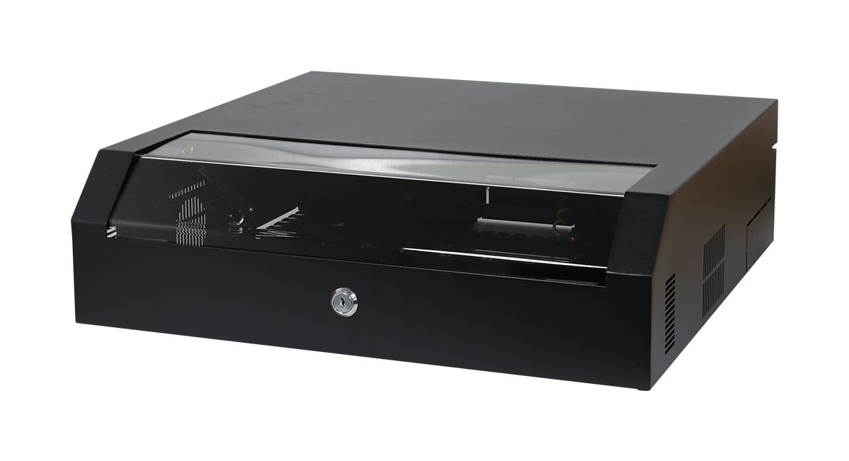 ALLNET 19"Wandgehäuse,  3HE, Vertikal, T145, Schwarz, SWV-Serie,