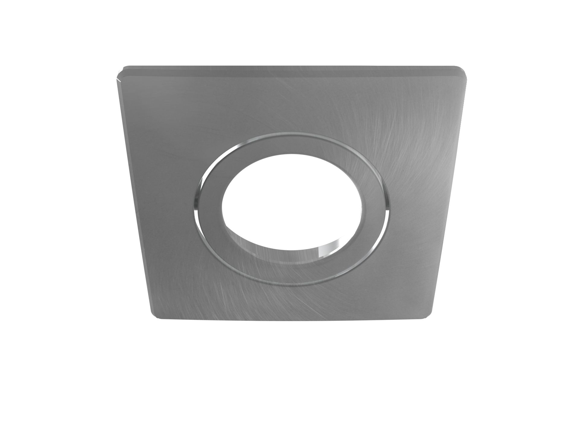 Synergy 21 LED Morpheus 68 - Zub. Tilt Abdeckring Eckig Brushed Nickel