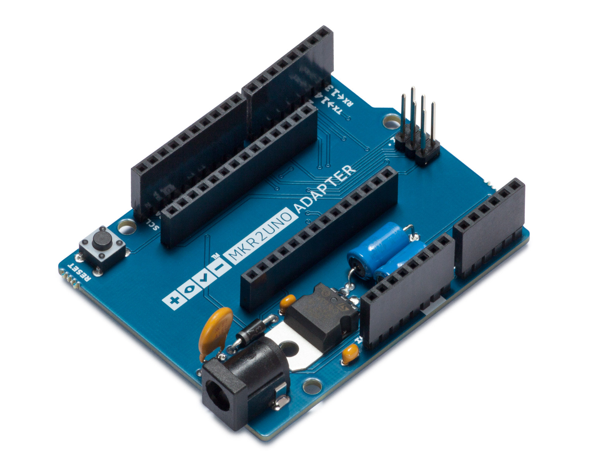 Arduino® Adapter MKR2UNO (UNO Shields auf MKR 1000 without headers) Arduino® Adapter MKR2UNO (UNO Shields auf MKR 1000 without headers)