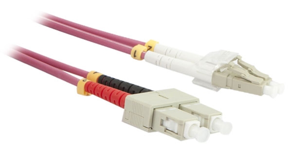 Synergy 21 S216294 InfiniBand/fibre optic cable 2 m LC SC Violet