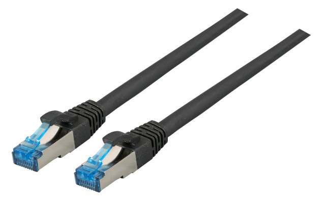 EFB Elektronik K5525FSW.1 networking cable Black 1 m Cat6a S/FTP (S-STP)