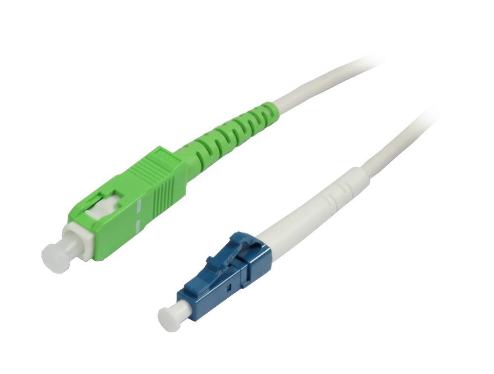 LWL-1-Faser-Patchk.  0.5mtr.LC-SC(APC), 9/125u, Schrägschliff, G657.A2, Synergy21, LWL-1-Faser-Patchk.  0.5mtr.LC-SC(APC), 9/125u, Schrägschliff, G657.A2, Synergy21,