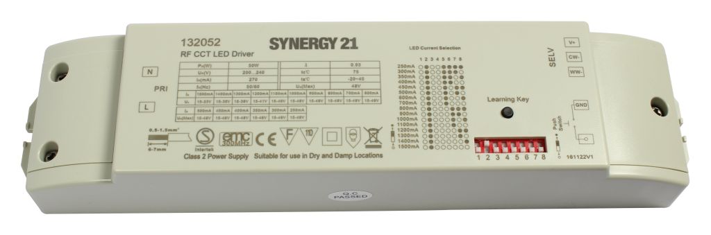 Synergy 21 LED Controller EOS 05 2-Kanal Controller+Netzteil CC dual white (CCT) 50W Synergy 21 LED Controller EOS 05 2-Kanal Controller+Netzteil CC dual white (CCT) 50W