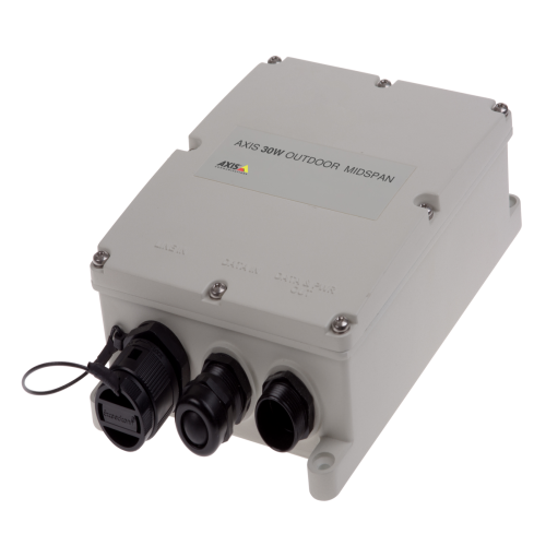 Axis 30W Outdoor Midspan PoE Injector
