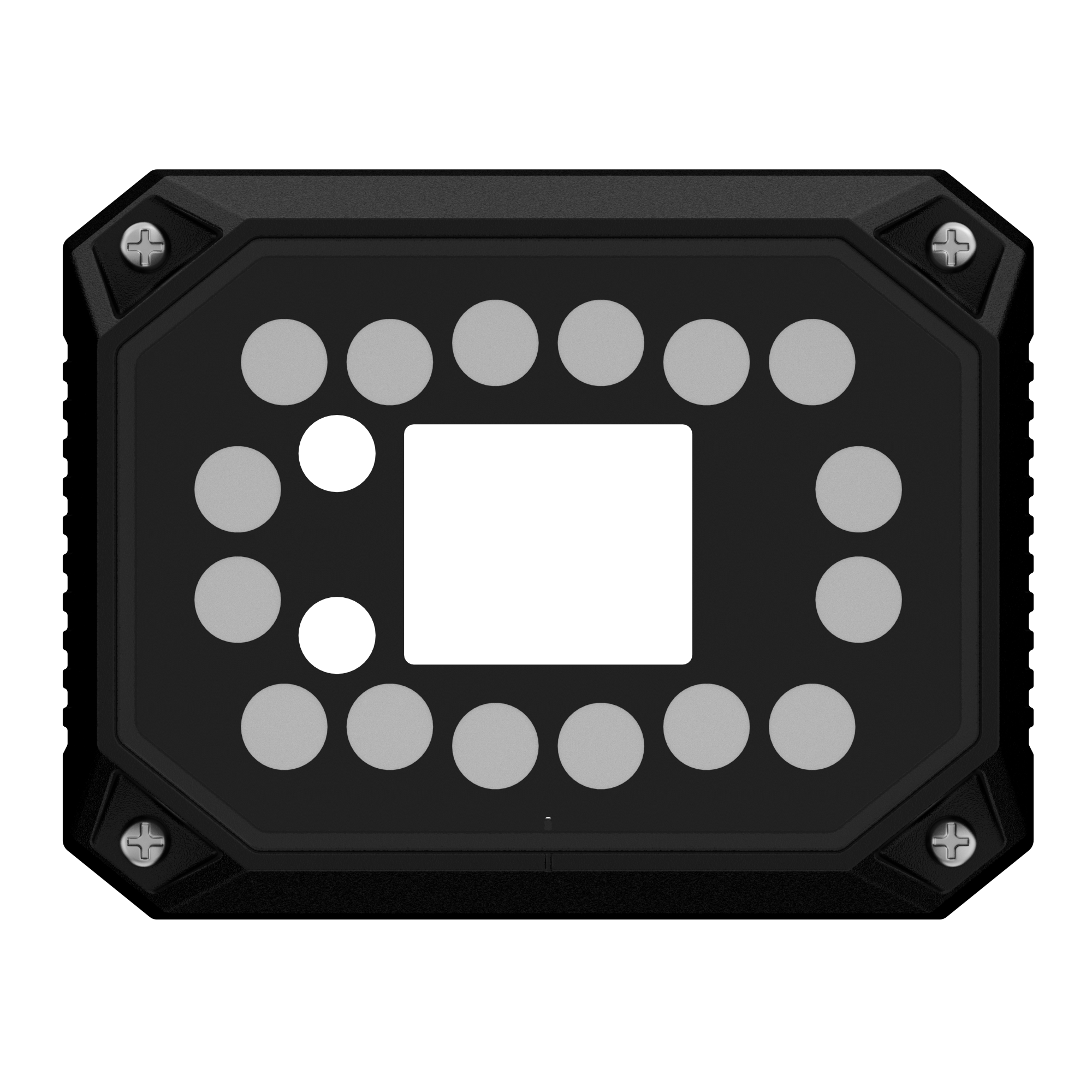 Hanwha Vision Zubehör • Cover • Mono BCR Camera Front Cover • SPF-BDB0