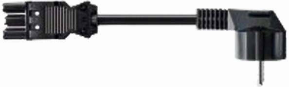 Bachmann 375.076 power cable Black 5 m GST18 GST18/3