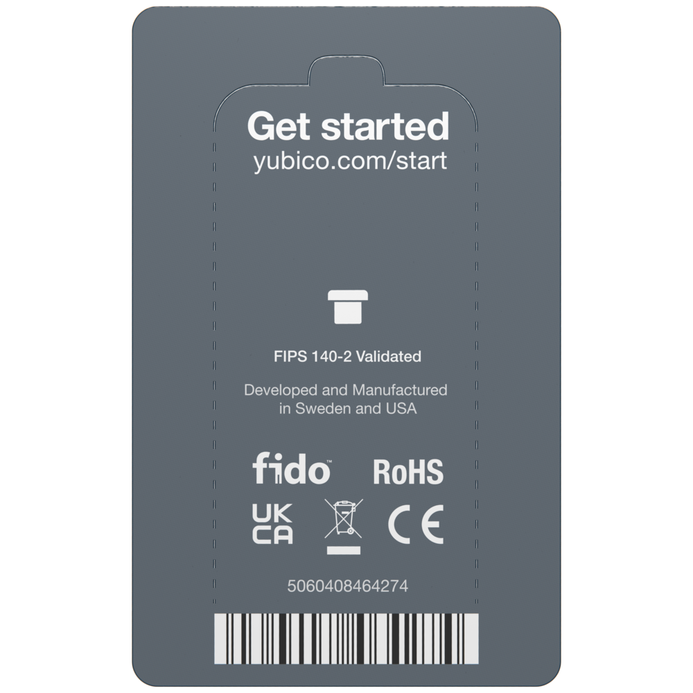YubiKey 5C Nano FIPS Blister Pack