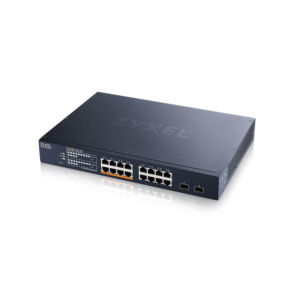 Zyxel XMG1915-18EP Managed L2 2.5G Ethernet (100/1000/2500) Power over Ethernet (PoE)
