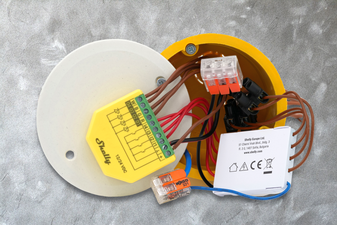 Shelly · Unterputz Zubehör · "4-Channel Decoupler 230V"