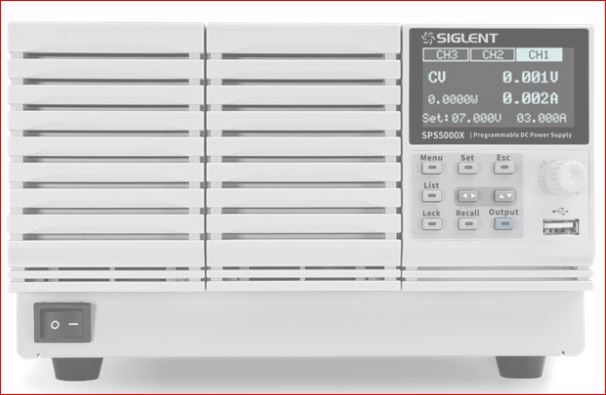 Siglent SPS5085X DC Labornetzgerät / Das SPS5085X ist ein DC Labornetzgerät mit drei Kanälen und hat eine max. Ausgangsleistung von 1080W. Siglent SPS5085X DC Labornetzgerät / Das SPS5085X ist ein DC Labornetzgerät mit drei Kanälen und hat eine max. Ausgangsleistung von 1080W.