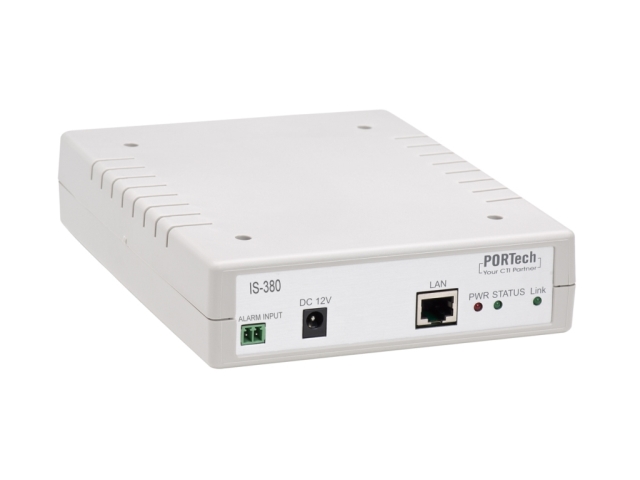 Portech VoIP IP Alarm trigger IS-380 1x Alarm INPUT