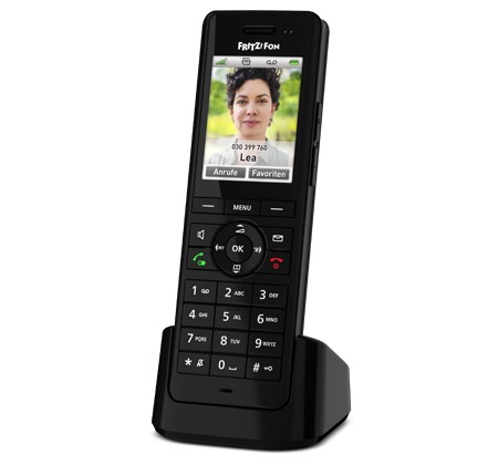 Fon FRITZ! X6 DECT telephone Black