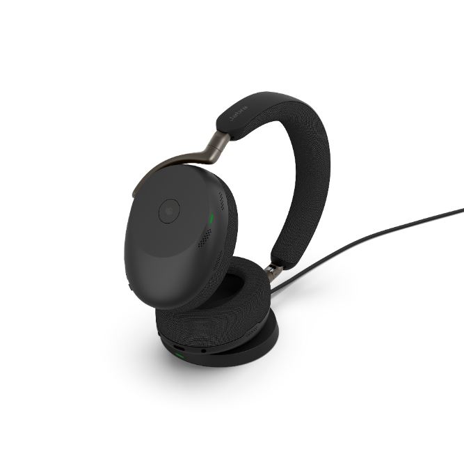 Jabra Evolve3 85 Headset Wired & Wireless Head-band USB Type-A Bluetooth Black